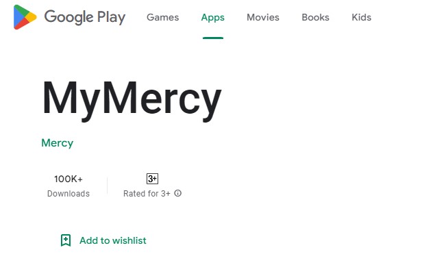 Mymercys app